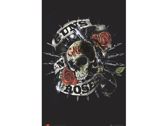LP1525(海報-Guns N Roses 槍與玫瑰)