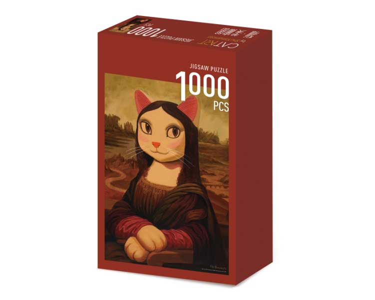 UDN1000-002(1000片 貓.美術館 貓娜麗莎)
