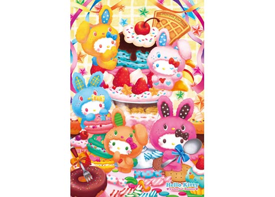 31-390(1000片-Hello Kitty冰淇淋蛋糕)