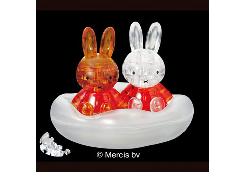 50181(44片3D透明立體造型-米飛兔與好友)