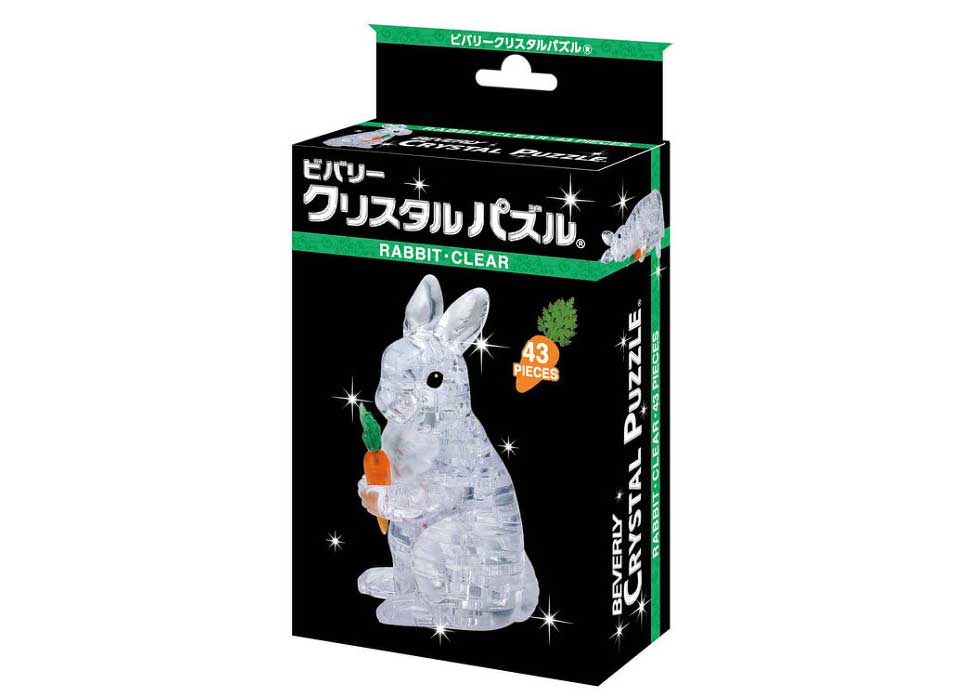 50233(3D水晶立體造型拼圖 兔子)