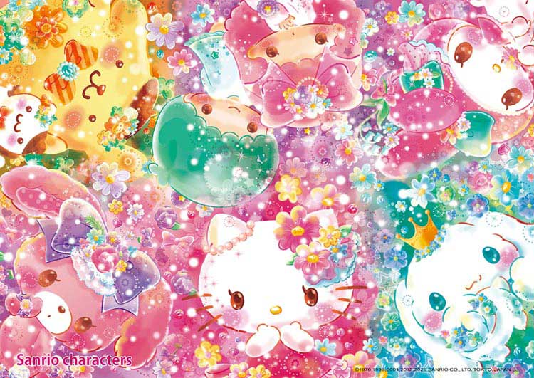 108-842(108片拼圖 三麗鷗 Hello Kitty 花夢)