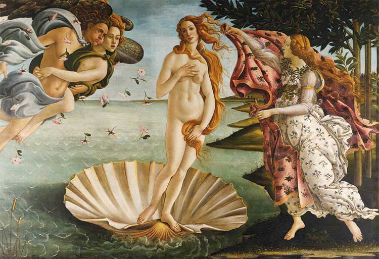 300-283(300片拼圖 Sandro Botticelli 維納斯的誕生)
